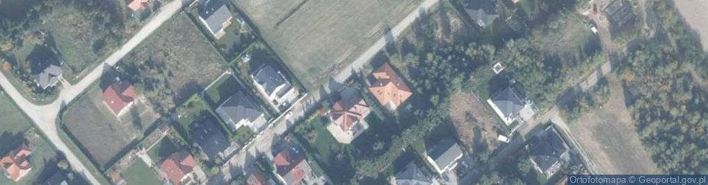 Zdjęcie satelitarne Brzoskwiniowa ul.