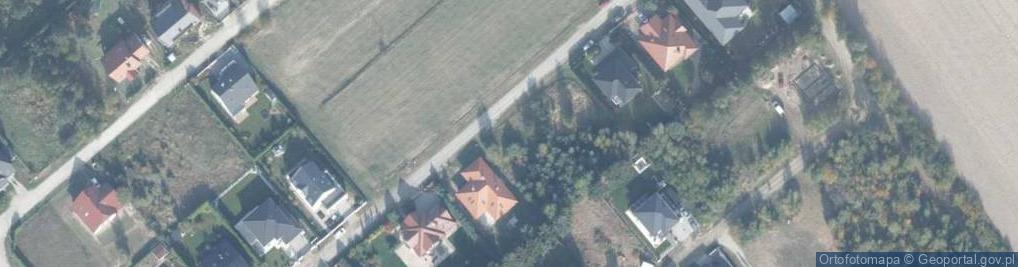 Zdjęcie satelitarne Brzoskwiniowa ul.