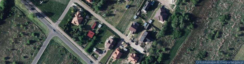 Zdjęcie satelitarne Brzozowa ul.