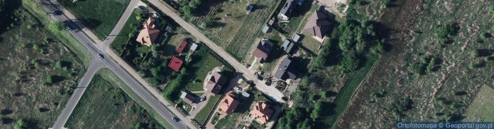 Zdjęcie satelitarne Brzozowa ul.