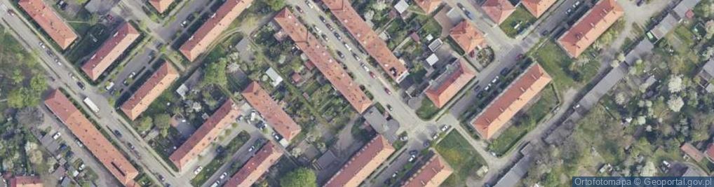 Zdjęcie satelitarne Brzozowa ul.