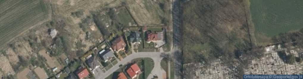 Zdjęcie satelitarne Brzozowa ul.