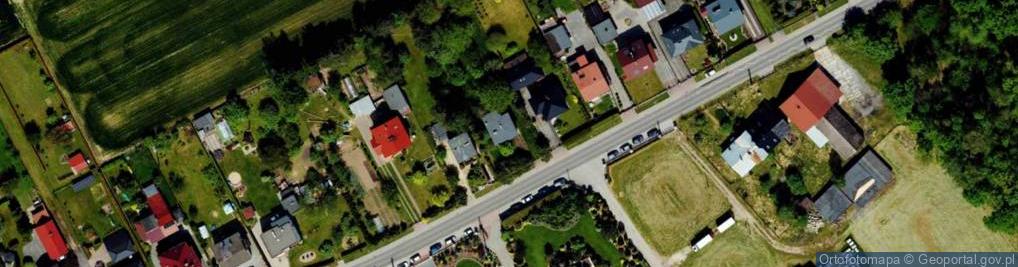 Zdjęcie satelitarne Brzozowa ul.