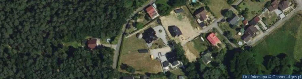 Zdjęcie satelitarne Brzozowa ul.