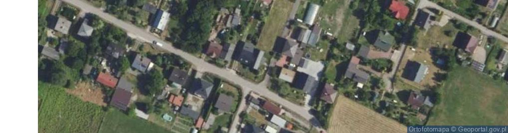 Zdjęcie satelitarne Brzozowa ul.