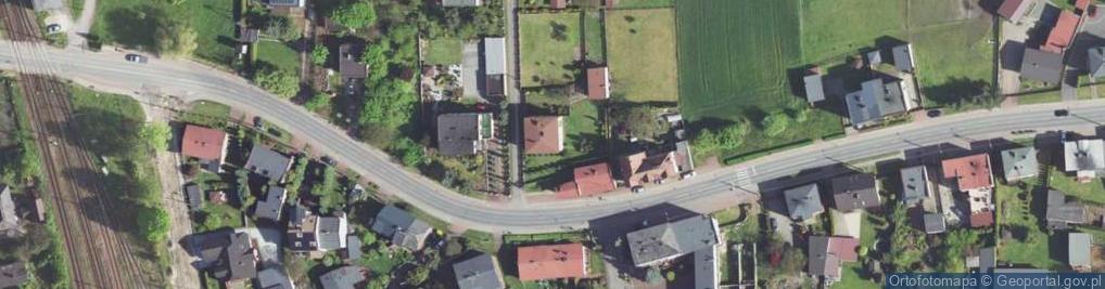 Zdjęcie satelitarne Brzozowa ul.