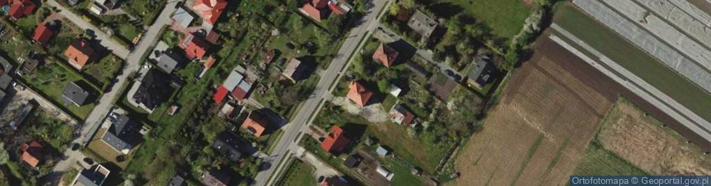 Zdjęcie satelitarne Brochowska ul.