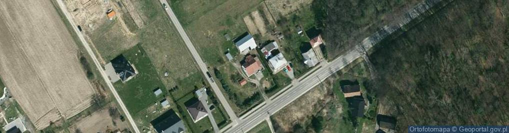 Zdjęcie satelitarne Brzozowa ul.
