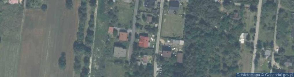 Zdjęcie satelitarne Brzozowa ul.