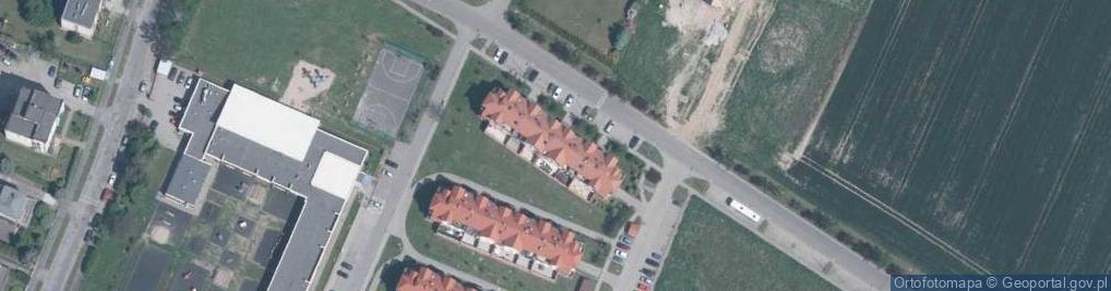 Zdjęcie satelitarne Brzozowa ul.