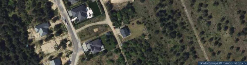 Zdjęcie satelitarne Brylantowa ul.