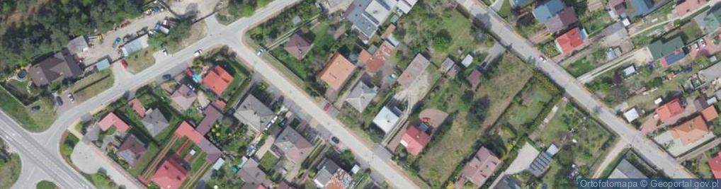 Zdjęcie satelitarne Brzozowa ul.