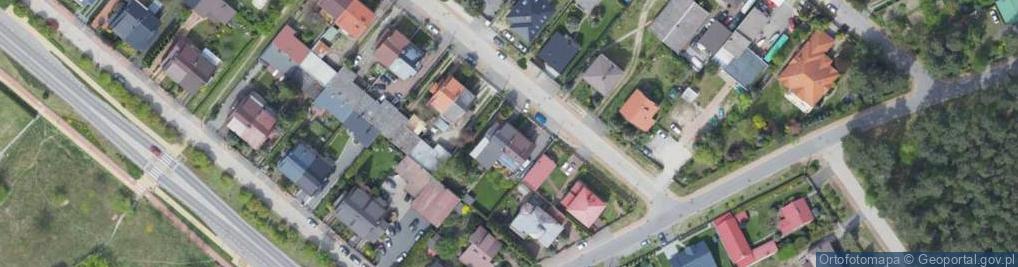 Zdjęcie satelitarne Brzozowa ul.