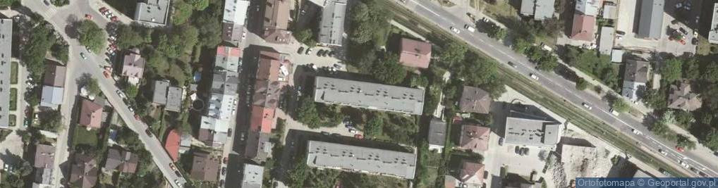 Zdjęcie satelitarne Bronowicka ul.