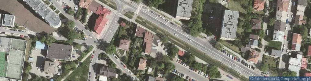 Zdjęcie satelitarne Bronowicka ul.