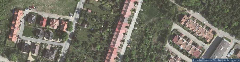 Zdjęcie satelitarne Braci Kiemliczów ul.