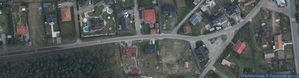 Zdjęcie satelitarne Brzozowa ul.