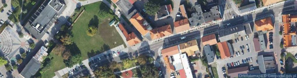 Zdjęcie satelitarne Braterstwa Narodów ul.