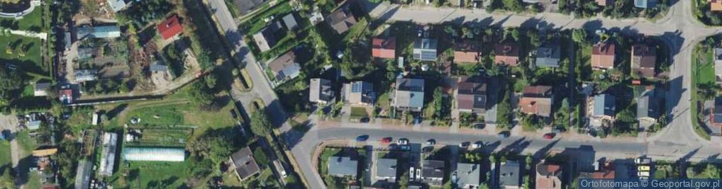 Zdjęcie satelitarne Brzozowa ul.