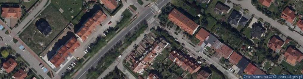 Zdjęcie satelitarne Brazylijska ul.