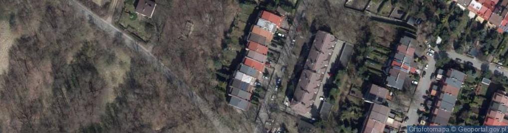 Zdjęcie satelitarne Brukowa ul.