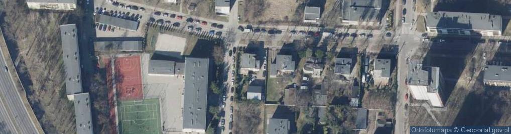 Zdjęcie satelitarne Brzozowskiego Stanisława ul.