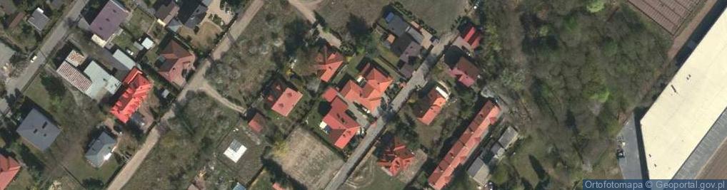 Zdjęcie satelitarne Brühla Alojzego Fryderyka, gen. ul.