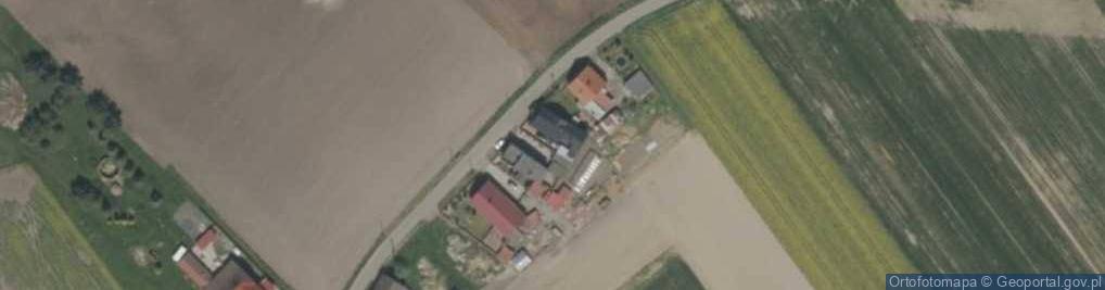 Zdjęcie satelitarne Bródek ul.