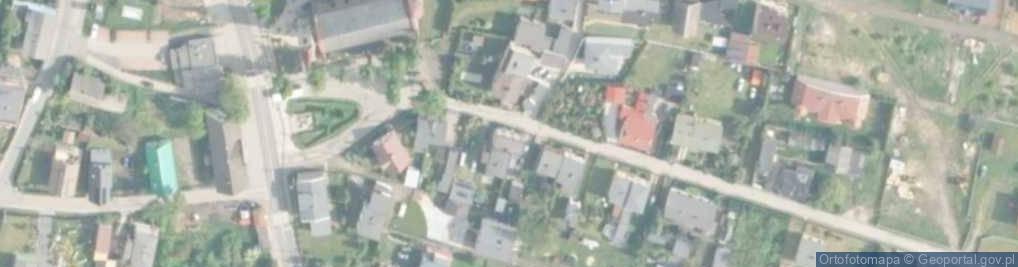 Zdjęcie satelitarne Brynicka ul.