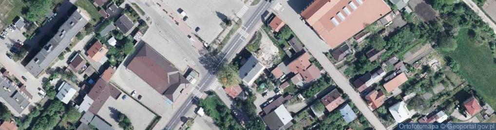 Zdjęcie satelitarne Brzeska ul.
