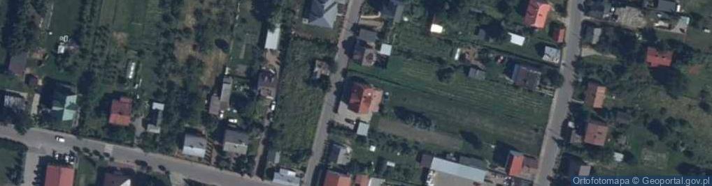 Zdjęcie satelitarne Brzóski Stanisława, ks. ul.