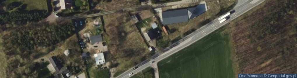 Zdjęcie satelitarne Brzezińska ul.