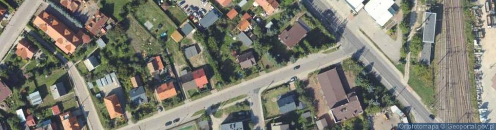 Zdjęcie satelitarne Brzozowa ul.