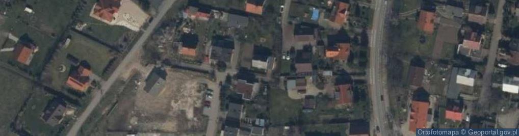 Zdjęcie satelitarne Brzask ul.