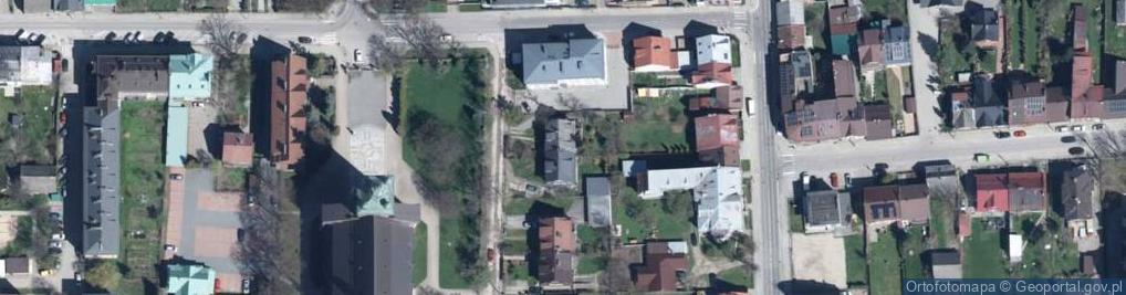 Zdjęcie satelitarne Brzozowa ul.