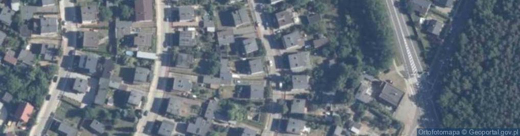 Zdjęcie satelitarne Brzozowa ul.