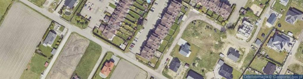 Zdjęcie satelitarne Brzozowa ul.