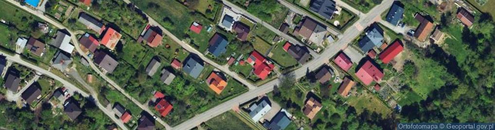 Zdjęcie satelitarne Brzozowa ul.