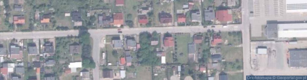 Zdjęcie satelitarne Brzozowa ul.