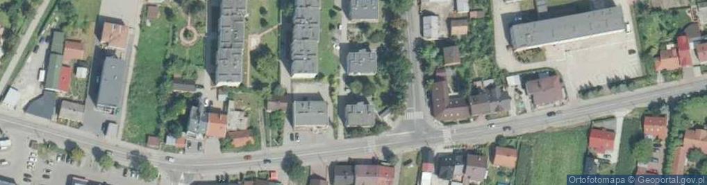 Zdjęcie satelitarne Brodzińskiego Kazimierza ul.