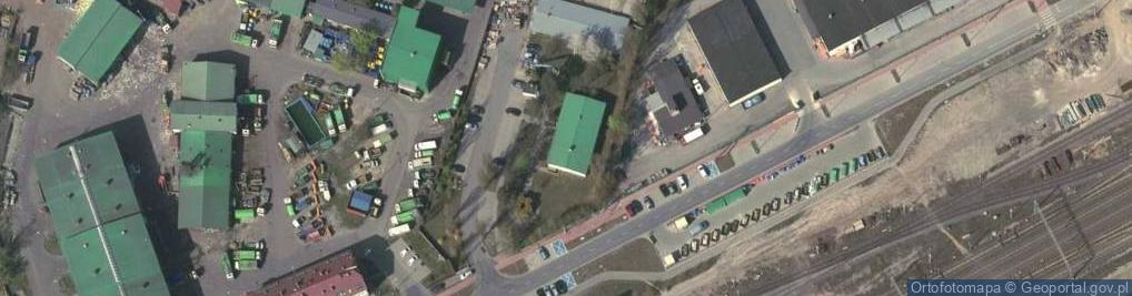 Zdjęcie satelitarne Bryły Stefana ul.