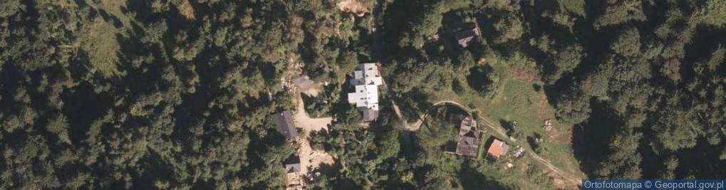 Zdjęcie satelitarne Brzozowe Wzgórze ul.