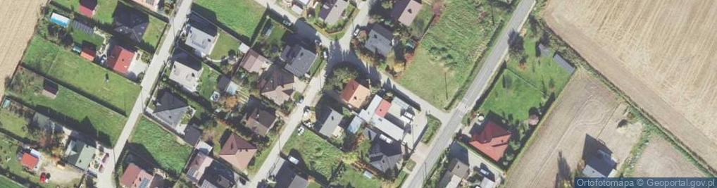 Zdjęcie satelitarne Brzozowa ul.