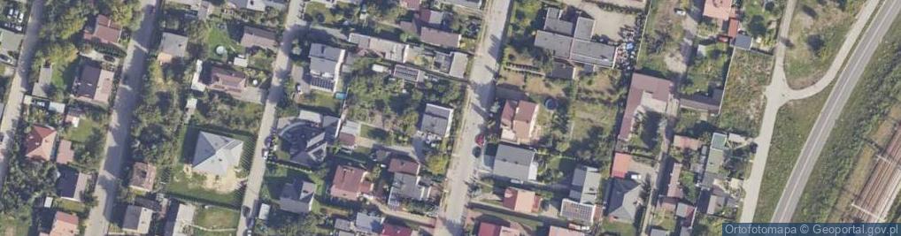 Zdjęcie satelitarne Bracka ul.