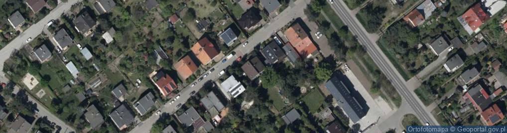 Zdjęcie satelitarne Broniewskiego ul.