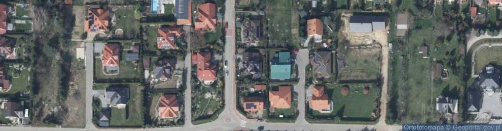 Zdjęcie satelitarne Brzoskwiniowa ul.