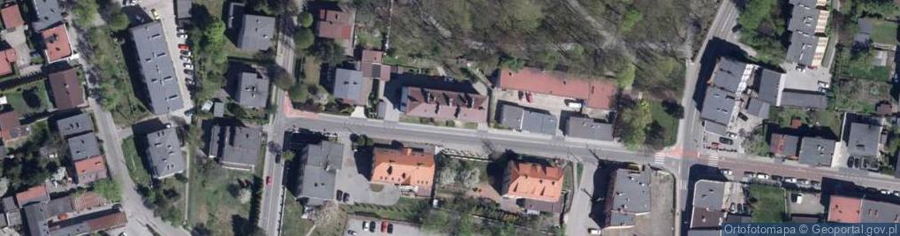 Zdjęcie satelitarne Brudnioka, ks. dr. ul.