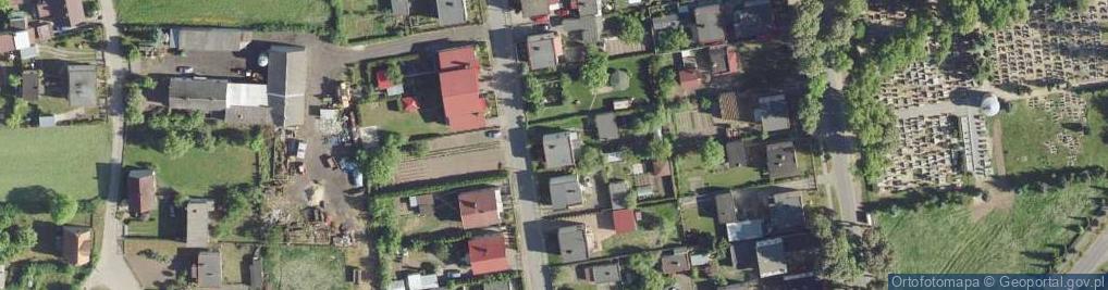 Zdjęcie satelitarne Brzezińskiego ul.
