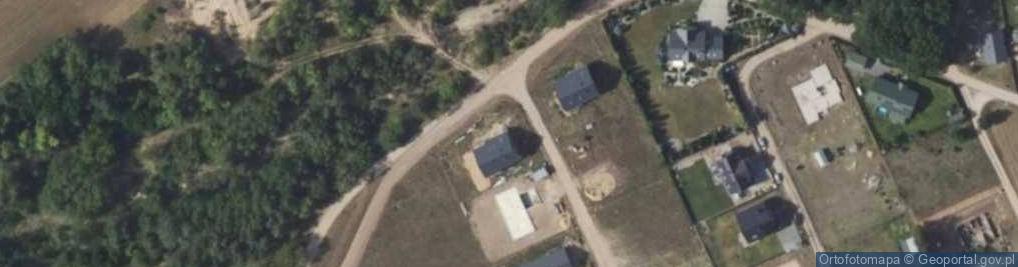 Zdjęcie satelitarne Brzeziny ul.