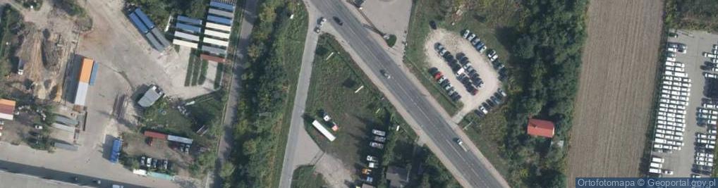 Zdjęcie satelitarne Brzeska ul.
